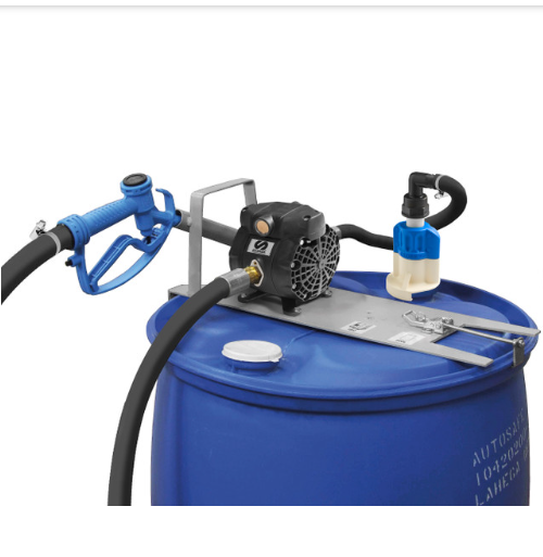 AdBlue/DEF pump kit with air operated DF50 diaphragm pump for 205 litre